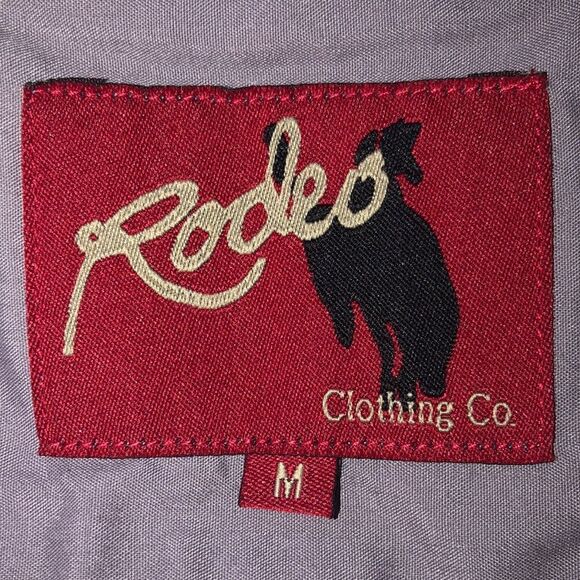 Rodeo’s All Cotton Pink Paisley Swirl Pearl Snap Western Shirt Pockets! Comfy! - Picture 9 of 17
